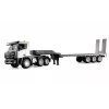 AMEWI RC statybinis traktorius su žemagrindže priekaba 1:24 RTR