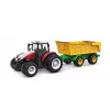 AMEWI RC traktorius su pakreipiamu priekabu 1:24 mastelio 2,4GHz 6 kanalų Li-Ion 500mAh