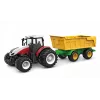 AMEWI RC traktorius su pakreipiamu priekabu 1:24 mastelio 2,4GHz 6 kanalų Li-Ion 500mAh