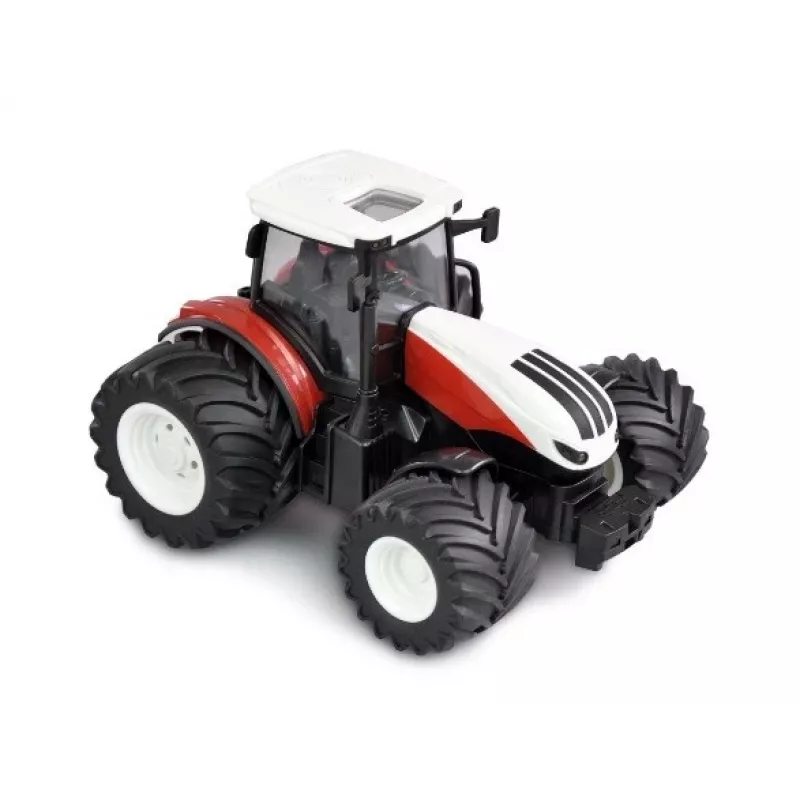 AMEWI RC traktorius su pakreipiamu priekabu 1:24 mastelio 2,4GHz 6 kanalų Li-Ion 500mAh
