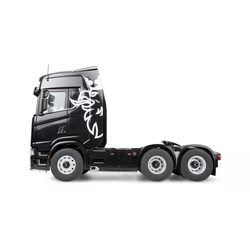 Amewi Scania 770 S 6x6 1:14 RTR RC vilkiko modelis, juodas, 14+