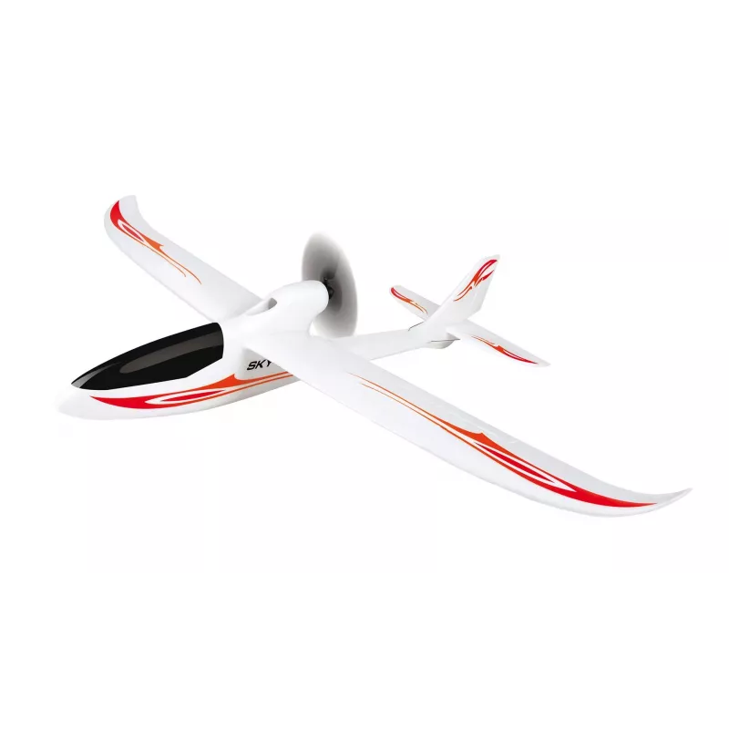 Amewi Skyrunner V3 RC elektrinis sklandytuvas su giroskopu, 3 kanalų, 750 mm sparnų mojis, RTF