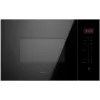 Amica AMMB25E2SGB X-TYPE įmontuojamas kombinuotas mikrobangų gartraukis 25 L 900 W juodas