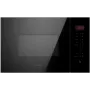 Amica AMMB25E2SGB X-TYPE įmontuojamas kombinuotas mikrobangų gartraukis 25 L 900 W juodas