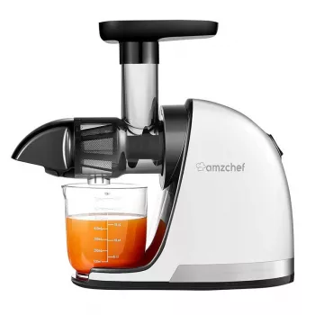 AMZCHEF 1501-WT Lėtas sulčiaspaudė (balta)