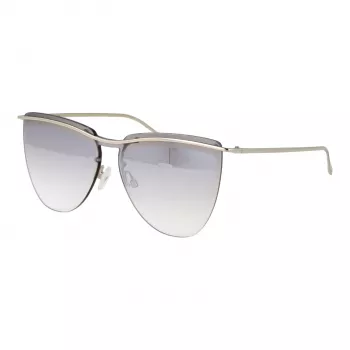 ANA HICKMANN HI3085-13203A Moteriški drugelio formos akiniai nuo saulės - rudas havana acetato rėmelis, gradientiniai rudi polikarbonato lęšiai, UV400 apsauga
