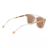 ANA HICKMANN HI9081-66T03 Moteriški drugelio formos akiniai nuo saulės, auksinis rėmas, rudi gradientiniai lęšiai, 66 mm