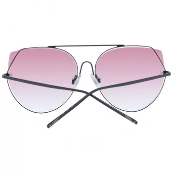 ANA HICKMANN Women HI3068-5809A Akiniai - Ruda Havana acetato rėmelis, gradientiniai rudi polikarbonato lęšiai, UV400 apsauga, 58/18/145 mm