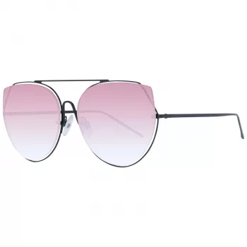 ANA HICKMANN Women HI3068-5809A Akiniai - Ruda Havana acetato rėmelis, gradientiniai rudi polikarbonato lęšiai, UV400 apsauga, 58/18/145 mm