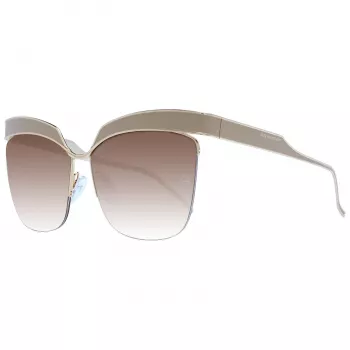 ANA HICKMANN Moteriški drugelio/katės akies formos akiniai nuo saulės AH3179-6204A Havana Tortoise Gradient Brown 62mm