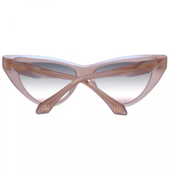 ANA HICKMANN Moteriški drugelio formos akiniai nuo saulės AH9391-56T02 Brown Havana/Gold