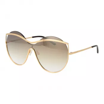 ANA HICKMANN Moteriški katės akies akiniai nuo saulės AH3182-13404A Havana acetatas rudi gradientiniai lęšiai 56mm