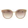 ANA HICKMANN Moteriški „Cat Eye“ akiniai nuo saulės AH9263-55D03 Havana/Brown Gradient