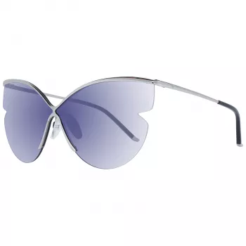 ANA HICKMANN Moteriški akiniai nuo saulės AH3173-14003A – geometrinis acetatinis rėmelis su UV400 apsauga