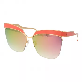 ANA HICKMANN Moteriški akiniai nuo saulės AH3179-6205A Butterfly Cat Eye Havana Acetate Brown Gradient UV400 62mm