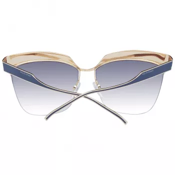 ANA HICKMANN Moteriški akiniai nuo saulės AH3179-6206A Drugelio formos acetatiniai Havana rudi gradientiniai lęšiai 62 mm