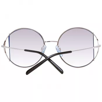 ANA HICKMANN Moteriški akiniai nuo saulės AH3192-5304D Havana Brown acetatinis stačiakampis rėmelis su rudais gradientiniais polikarbonatiniais lęšiais 53mm