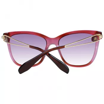 ANA HICKMANN Moteriški akiniai nuo saulės AH9270-54C02 Cat Eye rėmelis iš acetato, rudi gradientiniai lęšiai, UV400