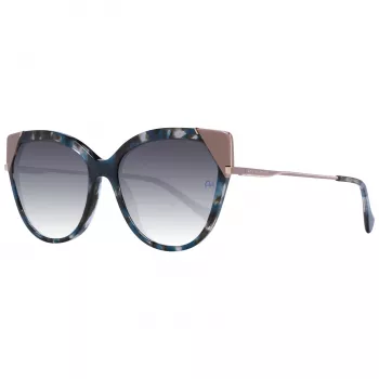 ANA HICKMANN Moteriški Akiniai nuo Saulės AH9339-56P02 Havana Square Rėmelis Rudas Gradient Lęšis 56/17/140 mm