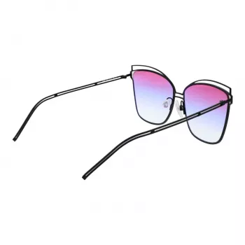 ANA HICKMANN Moteriški akiniai nuo saulės HI3049-6109B Havana Brown Acetate Square Frame Brown Gradient Lens 61/15/145 mm