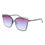 ANA HICKMANN Moteriški akiniai nuo saulės HI3049-6109B Havana Brown Acetate Square Frame Brown Gradient Lens 61/15/145 mm