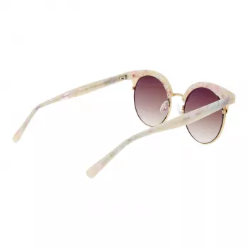 ANA HICKMANN Moteriški akiniai nuo saulės HI3050-52G22 Drugelio formos acetato rėmeliai, rudi gradientiniai lęšiai, 52 mm