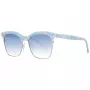 ANA HICKMANN Moteriški Akiniai Nuo Saulės HI3051-53G21 - Havana Acetato Rėmelis, Gradientiniai Rudi Lęšiai, 53mm