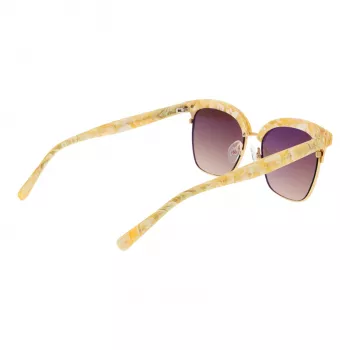 ANA HICKMANN Moteriški Akiniai Nuo Saulės HI3051-53G22 – UV400 apsauga, acetatinis rėmelis, 53 mm lęšiai