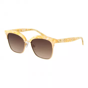 ANA HICKMANN Moteriški Akiniai Nuo Saulės HI3051-53G22 – UV400 apsauga, acetatinis rėmelis, 53 mm lęšiai