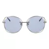 ANA HICKMANN Moteriški akiniai nuo saulės HI3078-5702A Drugelio/Katinės akies Havana rudo acetato rėmeliu Gradient rudo polikarbonato lęšiu 57/18/140 mm UV400