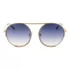 ANA HICKMANN Moteriški Akiniai Nuo Saulės HI3082-5406A Havana Rudi Acetatiniai Geometriniai Drugelio Formos 54mm