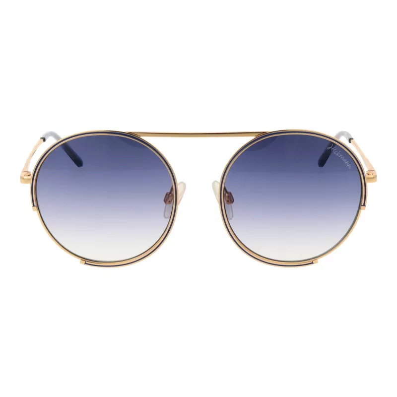 ANA HICKMANN Moteriški Akiniai Nuo Saulės HI3082-5406A Havana Rudi Acetatiniai Geometriniai Drugelio Formos 54mm