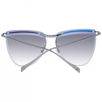 ANA HICKMANN Moteriški akiniai nuo saulės HI3085-13202A Drugelio formos Havana acetatas Gradientiniai rudi lęšiai 56/13/145 mm