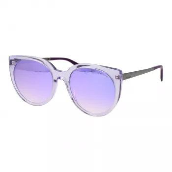 ANA HICKMANN Moteriški Akiniai Nuo Saulės HI9060-56T02 Ruda Havana Geometriniai