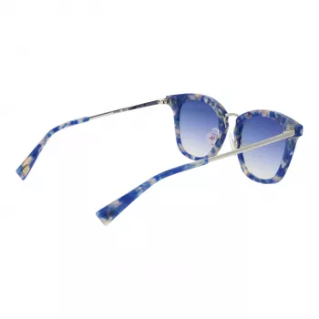 ANA HICKMANN Moteriški akiniai nuo saulės HI9065-49G22 Drugelio/katės akies formos acetatiniai Havana rudi gradientiniai 49 mm