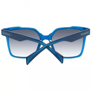 Moteriški ANA HICKMANN akiniai nuo saulės HI9170-52T01 Havana acetatinis drugelio rėmelis, rudi gradientiniai lęšiai 52mm
