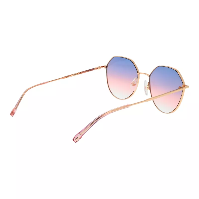 ANA HICKMANN Moteriški akiniai nuo saulės HIY3001-5205A Rudi Havana acetato rėmeliai, rudi gradientiniai lęšiai 52/17/135 mm