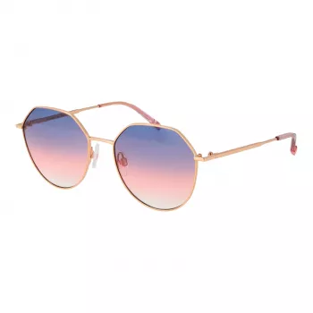 ANA HICKMANN Moteriški akiniai nuo saulės HIY3001-5205A Rudi Havana acetato rėmeliai, rudi gradientiniai lęšiai 52/17/135 mm