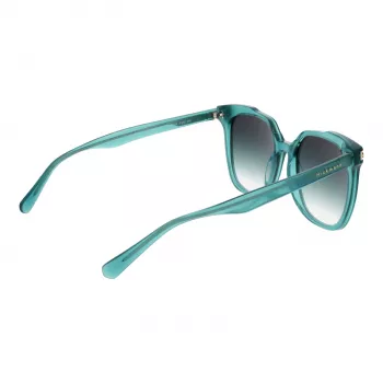ANA HICKMANN Moteriški akiniai nuo saulės HIY9002-50T01 – geometrinis acetatinis rėmelis, pilki polikarbonatiniai lęšiai, UV400 apsauga, 50/18/135 mm