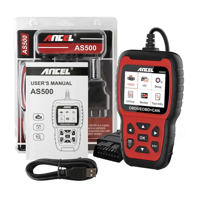 ANCEL AS500/AC105 OBD2 diagnostinis skaitytuvas