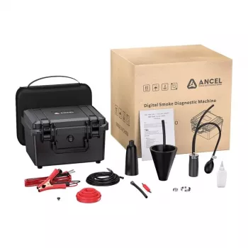 ANCEL L8000 Dūmų nuotėkio detektorius su įmontuotu oro siurbliu, 12V DC, 6 l/min srautas, 0,5 PSI, 2,5 m žarnos