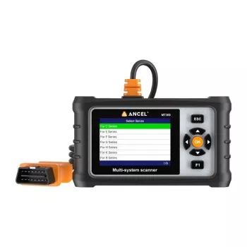 ANCEL MT300 BMW motociklo diagnostikos skaitytuvas OBD2 su 3,5 inch TFT spalvotu ekranu, variklio, ABS, TPMS serviso atstatymu, nemokami viso gyvenimo atnaujinimai
