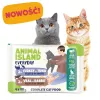 ANIMAL ISLAND Veršiena / Triušis ir kalakutiena / Tunio filė sultinyje šlapias kačių maistas, 4 x 85 g pakeliai, be grūdų, suaugusioms katėms