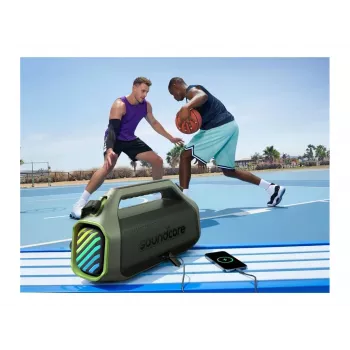 Anker Soundcore Boom 2 Plus A3134 100W Bluetooth Party Garsiakalbis, IPX7 Waterproof, Green