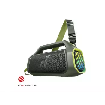 Anker Soundcore Boom 2 Plus A3134 100W Bluetooth Party Garsiakalbis, IPX7 Waterproof, Green