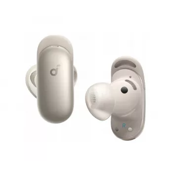 Anker Soundcore Liberty 5 Pro Max belaidės ausinės, Titanium Gold, Bluetooth 5.3, Adaptive ANC, LDAC, 50h