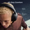 Anker Soundcore Space 2 belaidės ausinės per ausis su aktyviu triukšmo slopinimu, Jet Black