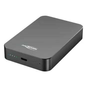 ANSMANN 1700-0199 10000 mAh belaidis powerbankas, antracitas