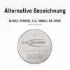 ANSMANN CR2032 ličio moneta tipo baterija 3V 230mAh (1 vnt.)