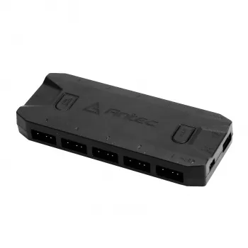 Antec Prizm 120 ARGB 120 mm korpuso ventiliatorius 5 vnt. komplektas su valdikliu - juoda